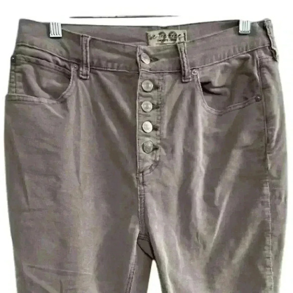 Free People We The Free Women's Corduroy Pants Lilac Purple Size 29 Casual - Picture 3 of 11